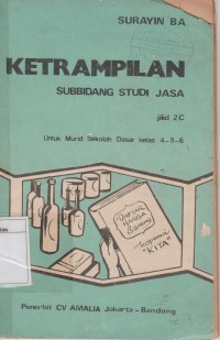 Image of Ketrampilan  Sub Bidang StudiJasa