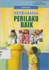 Image of Membiasakan Perilaku Baik