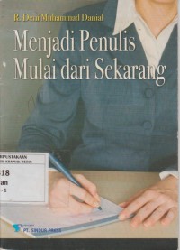 Image of Menjadi Penulis Mulai dari Sekarang