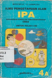 Image of Ilmu Pengetahuan Alam IPA CBSA kelas 4A