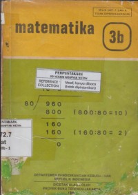 Image of Matematika 3b