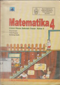 Image of Matematika untuk Siswa Sekolah Dasar Kelas 4