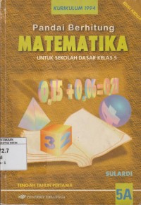 Image of Pandai Berhitung Matematika untuk SD Kelas 5A