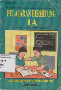 Image of Pelajaran Berhitung untuk kelas 1A SD Caturwulan I
