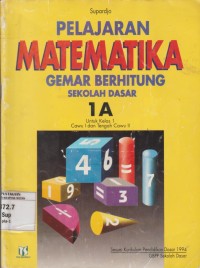 Image of Pelajaran Matematika Gemar Berhitung Sekolah Dasar Kelas 1A