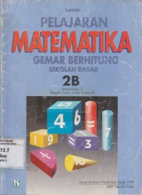 Image of Pelajaran Matematika Gemar Berhitung Sekolah Dasar Kelas 2B