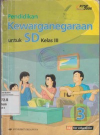 Image of Pendidikan Kewarganegaraan Untuk SD Kelas III