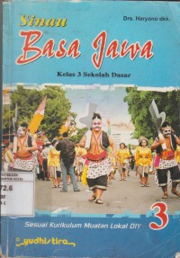 Image of Sinau Basa Jawa Kelas 3 Sekolah Dasar